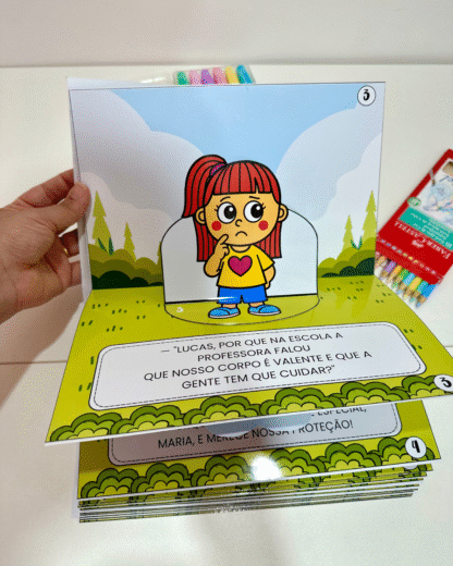 Livro 3D “Meu corpo é precioso” - Maio laranja - Image 5