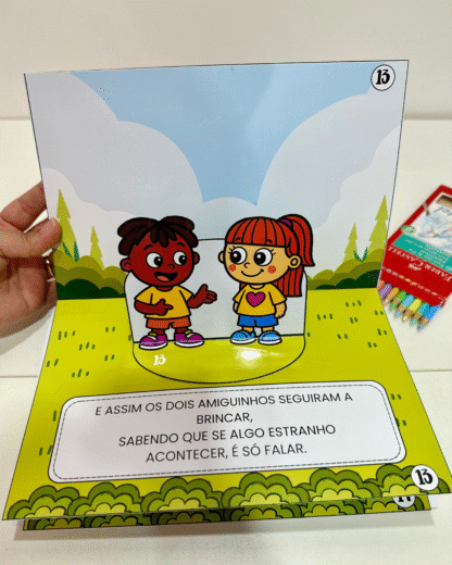Livro 3D “Meu corpo é precioso” - Maio laranja - Image 7