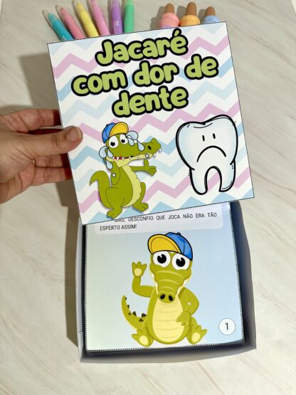 História na Caixa “O Jacaré com dor de dente” - Image 3