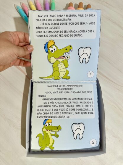 História na Caixa “O Jacaré com dor de dente” - Image 5