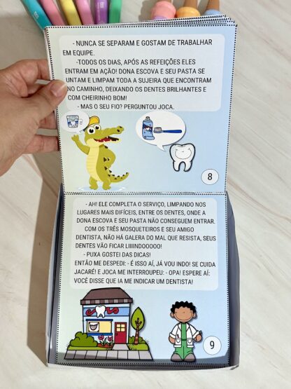 História na Caixa “O Jacaré com dor de dente” - Image 8