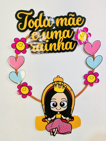 Bambolê Dia das Mães - Decoração para Fotos