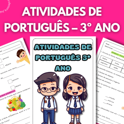 ATIVIDADES DE PORTUGUÊS – 3º ANO