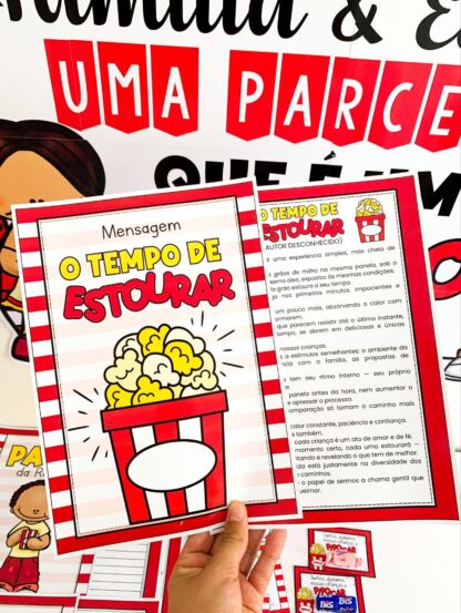 Kit Reunião de Pais - Tema pipoca - Image 2