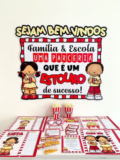 Kit Reunião de Pais - Tema pipoca - Image 8