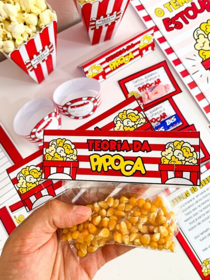 Kit Reunião de Pais - Tema pipoca - Image 13