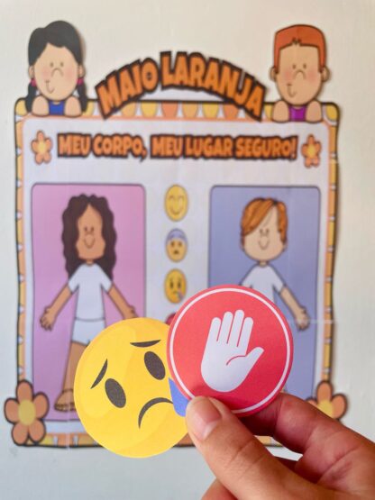 Kit Maio Laranja – Meu Corpinho é Meu - Image 5