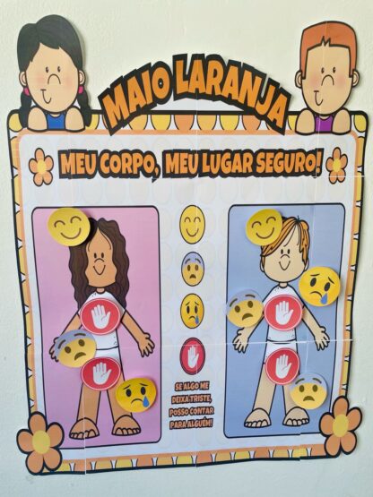 Kit Maio Laranja – Meu Corpinho é Meu - Image 7