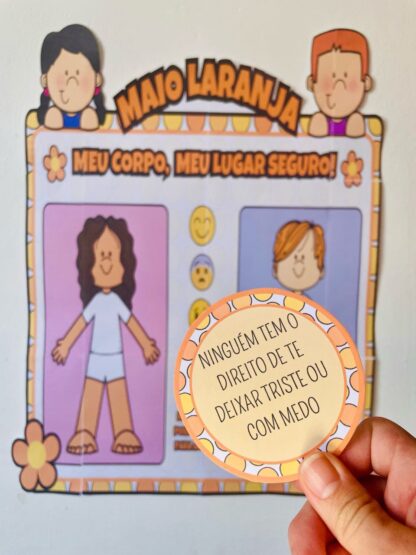 Kit Maio Laranja – Meu Corpinho é Meu - Image 15